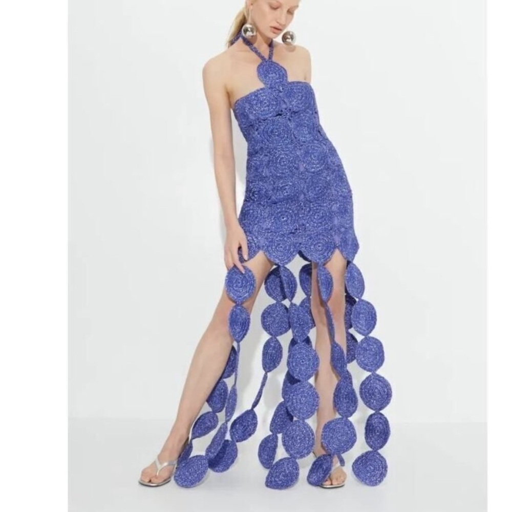 Simon Miller Purple Asymmetrical Dress - Picture 6 of 8